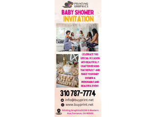 Radiate Love: Get the Custom Baby Sprinkle Invitations in Southern California