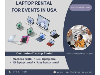 Laptop Rental USA | Events Tech Rental - Best Rates & Delivery
