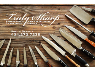 Truly Sharp Professional Knife & Scissor Sharpening Services